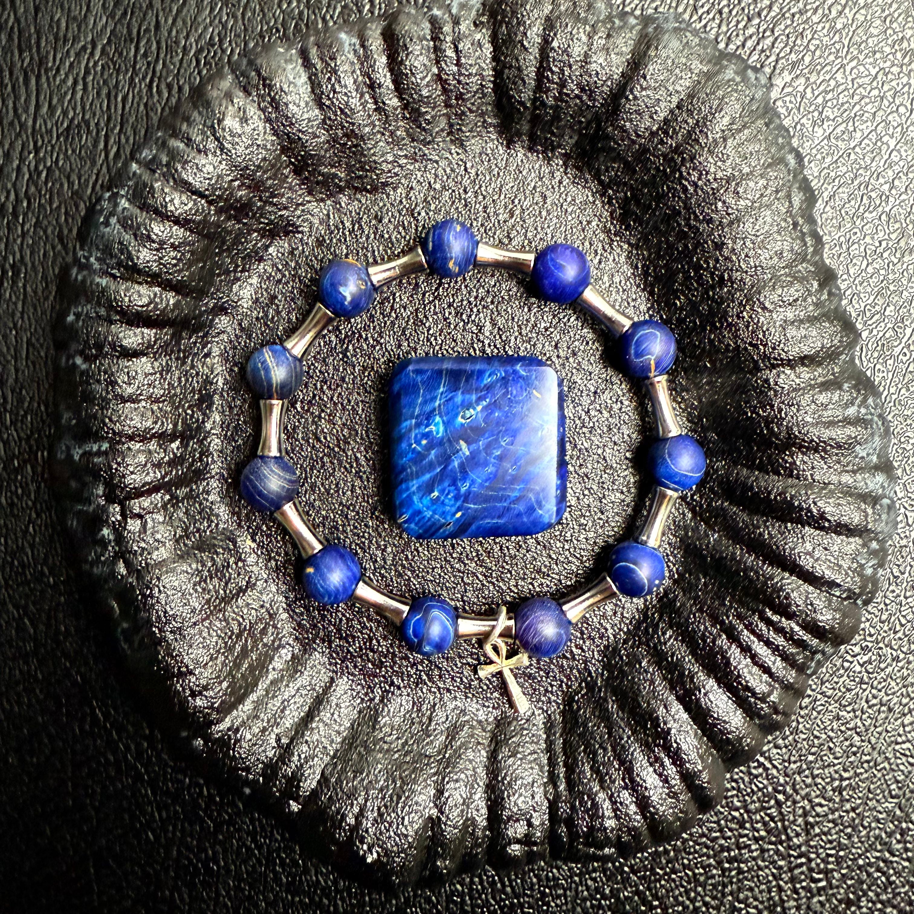 25 year series stabilized wood bracelet |Star Shadow