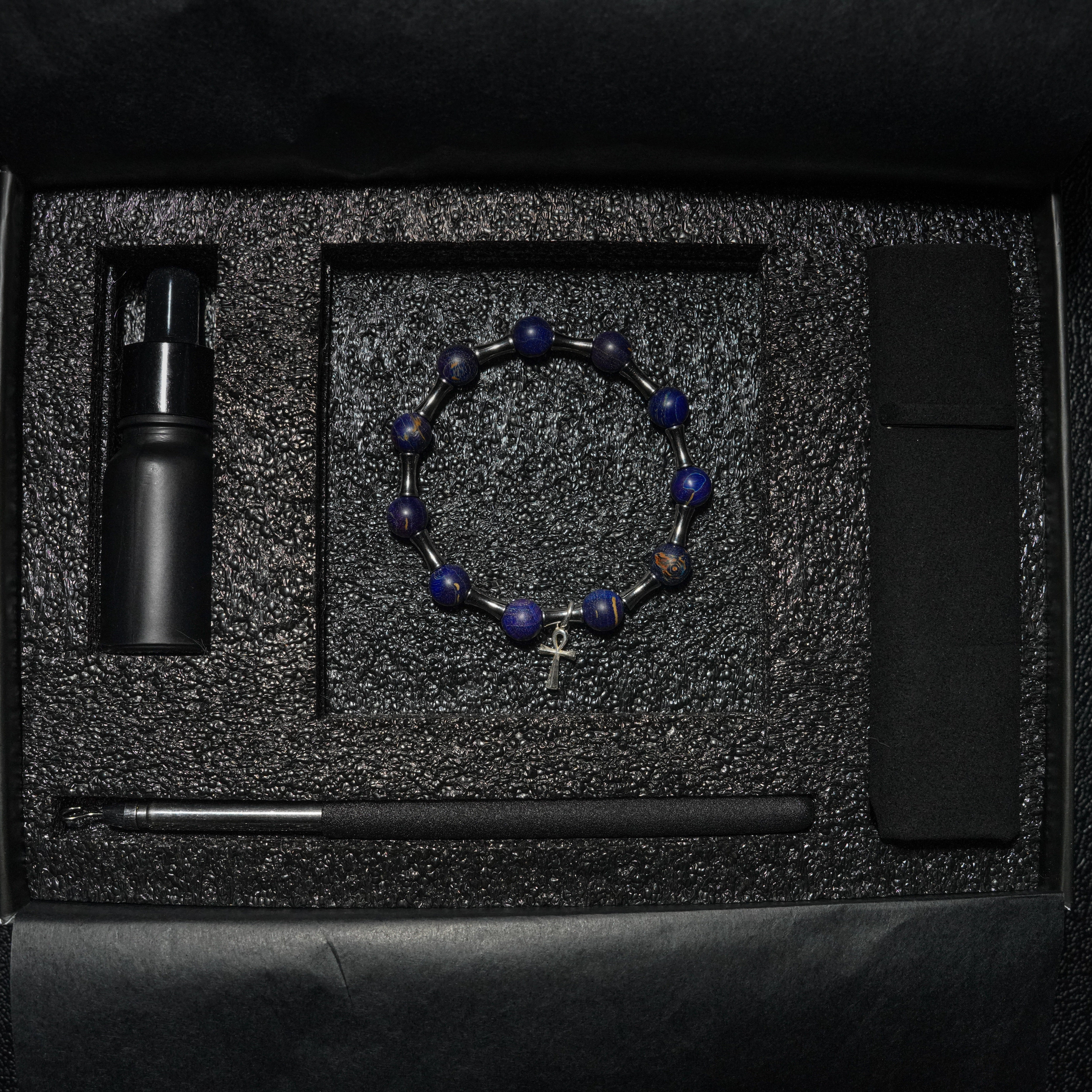 25 year series stabilized wood bracelet |Star Shadow