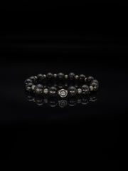 25 year series stabilized wood bracelet | gypsophila acutifolia