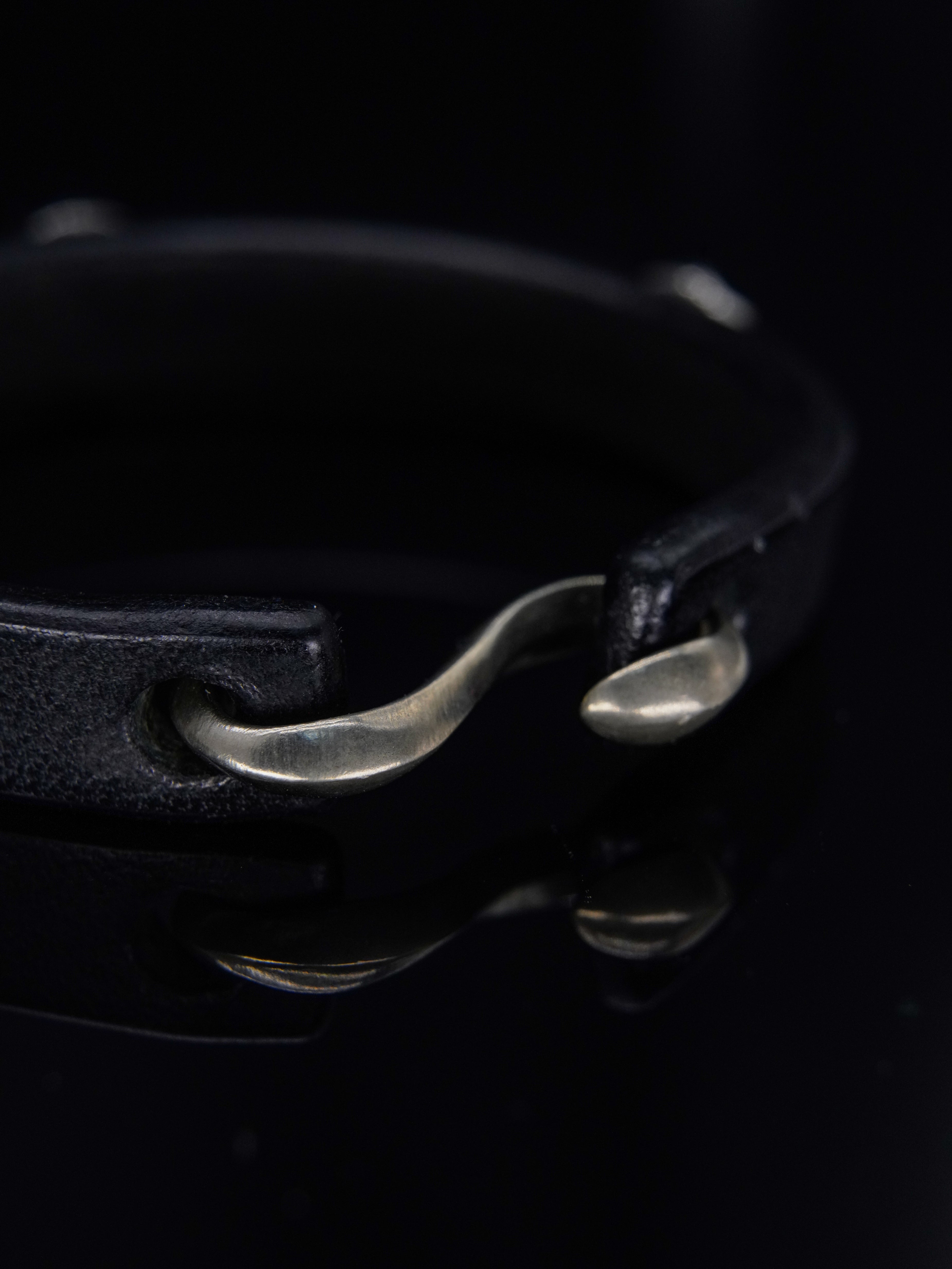 25 year series stabilized wood bracelet | black C