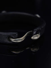 25 year series stabilized wood bracelet | black C