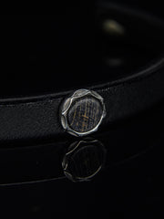 25 year series stabilized wood bracelet | black C
