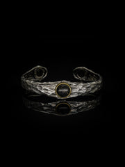 25 year series stabilized wood bracelet | black XC