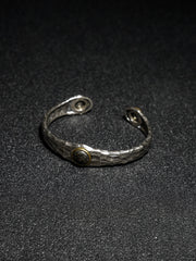 25 year series stabilized wood bracelet | black XC
