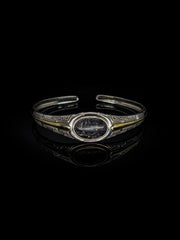 25 year series stabilized wood bracelet | black SC