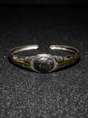 25 year series stabilized wood bracelet | black SC